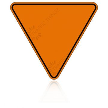 Custom Triangle Shape Sign
